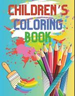 Children's Coloring Activity Book for Boys and Girls