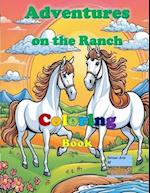 Adventures on the Ranch Coloring Book