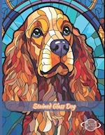Stained Glass Dog