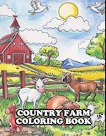 Country Farm Coloring Book