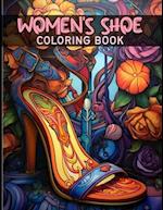 Women's Shoe Coloring Book
