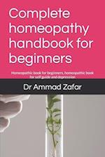 Complete homeopathy handbook for beginners