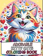 Adorable Kitty Cats Coloring Book