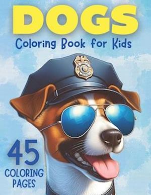 Dogs Coloring Book for Kids