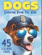 Dogs Coloring Book for Kids