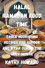 Halal Ramadan Food Time Table