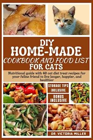 DIY Home-Made Cookbook and Food List for Cat