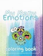 My Many Emotions Coloring Book