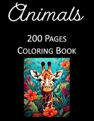 Floral Safari Magic Coloring Book