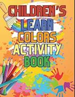 SpectraBlast Learn Colors Coloring Book