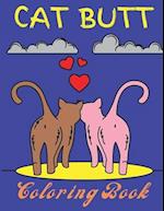 Cat Butt Coloring Book