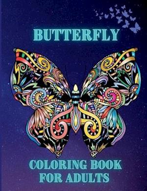 Butterfly Coloring Book For Adults