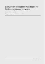 Early Years Inspection Handbook for Ofsted-Registered Provision