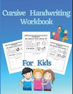 Cursive Handwriting Workbook For Kids