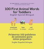 100 First Animal Words for Toddlers English - Spanish Bilingual