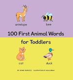 100 First Animal Words for Toddlers