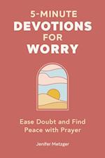 5-Minute Devotions for Worry