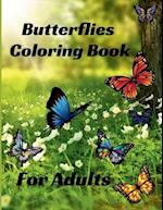 Butterflies Coloring Book for Adults