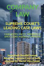 COMPANY LAW- SUPREME COURT'S LEADING CASE LAWS