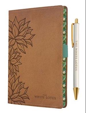 The White Lotus Journal and Pen Set