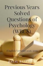 Previous Years Solved Questions of Psychology (WBCS)