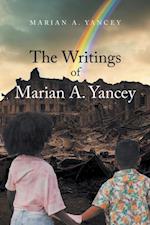 Writings of Marian A. Yancey