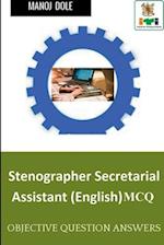 Stenographer Secretarial Assistant (English) MCQ