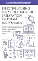 Effectively Using Data for Educator Preparation Program Improvement 