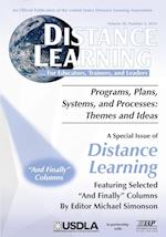 Special Issue of Distance Learning Volume 20 Number 4 2023