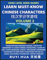 Mandarin Chinese Character Mind Games (Volume 2)