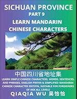 China's Sichuan Province (Part 9): Learn Simple Chinese Characters, Words, Sentences, and Phrases, English Pinyin & Simplified Mandarin Chinese Charac