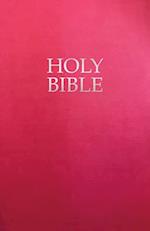 Kjver Gift and Award Holy Bible, Deluxe Edition, Berry Ultrasoft