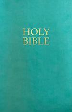 Kjver Gift and Award Holy Bible, Deluxe Edition, Coastal Blue Ultrasoft