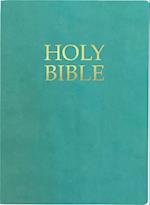 Kjver Holy Bible, Large Print, Coastal Blue Ultrasoft