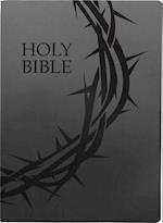 Kjver Holy Bible, Crown of Thorns Design, Large Print, Black Ultrasoft