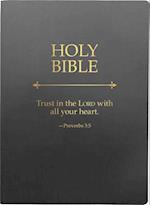 KJV Holy Bible, Trust in the Lord Life Verse Edition, Large Print, Black Ultrasoft