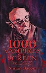 1000 Vampires on Screen, Vol 2 (hardback)