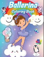 Ballerina Coloring Book