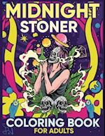 Midnight Stoner Coloring Book for Adults