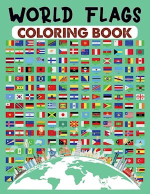 Word Flags Coloring Book