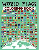 Word Flags Coloring Book 