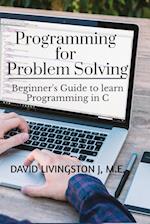 Programming for Problem Solving 