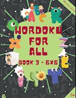 Introduction to Wordoku Level 3 (6X6) - 8-10 years 