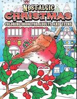 Nostalgic Christmas Coloring Book