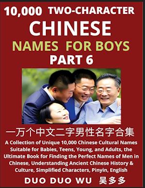 Learn Mandarin Chinese with Two-Character Chinese Names for Boys (Part 6)