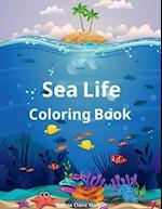 Sea Life Coloring Book