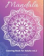 Mandala Coloring Book for Adults vol.2