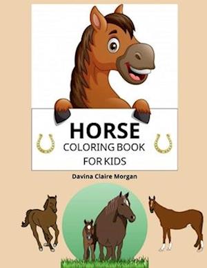 Horse Coloring Book for Kids