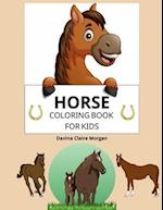 Horse Coloring Book for Kids