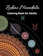 Zodiac Mandala Coloring Book for Adults